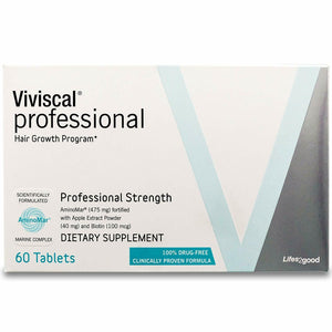 Viviscal - Tabletas de suplemento de crecimiento de cabello de fuerza profesional