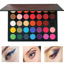 Cargar imagen en el visor de la galería, Set de maquillaje De Sombras paleta De Ojos profesional cosmetico 35 Colores
