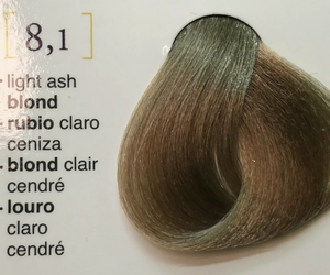 Salerm Hair Color Permanent  2.3oz (8.1 Light ash Blond)