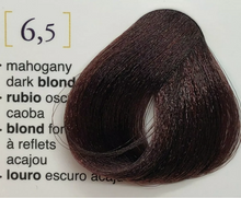 Cargar imagen en el visor de la galería, Salerm Hair Color Permanent  2.3oz (6.5 Mahogany Dark Blond)
